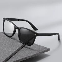 Photochromic plastic glasses for reading, portable, with Blue ray cut protection, diopters from +1.00 to +4.00 KY8082折叠变色老花