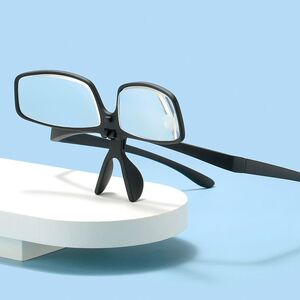 Plastic folding glasses, with Blue ray cut protection, diopters from +1.00 to +4.00, RMC=62-64, KY903-2翻盖老花镜