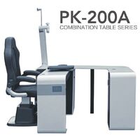 Ophthalmologist workstation, combined table + chair PK-200A, tabletop 1100*400 mm