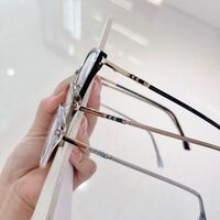 Combined frame (metal + TR90) with Blue Ray Cut protection lenses MAMO TR8256