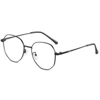 Metal glasses with blue light and UV protection 9654-3-GT