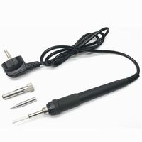 Soldering iron with digital display, 60 W, powered by 220 V
