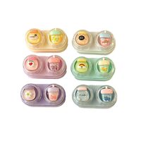 Mini soft contact lens kit retractable W-CT10水果杯