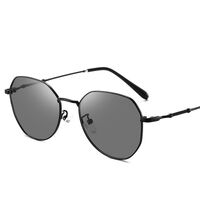 Очки металлические фотохромные с защитой от синего света 9639-2-GT