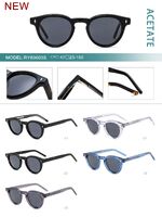 Polarized acetate plastic sunglasses with spring hinges RY89603S