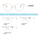 Оправа металлическая, с флексом MW5007