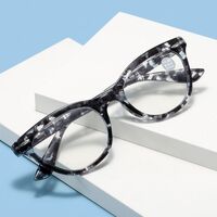 Plastic reading glasses KY8505 with Blue ray cut protection, diopters from +1.00 to +4.00, RMC=62-64