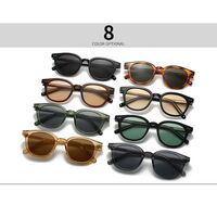 Plastic sunglasses in retro frame Elit 28005-EL