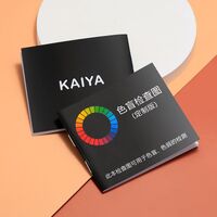 Таблица-тест для определения дальтонизма в твердом переплете