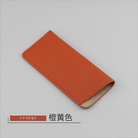 Футляр-чехол из натуральной кожи для очков с подкладкой из микрофибры ZY003