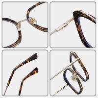 Оправа для очков пластиковая TR90 с защитой от синего света, с флексом FA87264