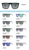 Plastic TR90 frame polarized sunglasses FC02-09