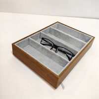 Glasses and frames desktop holder display with 4 places JS-C230727