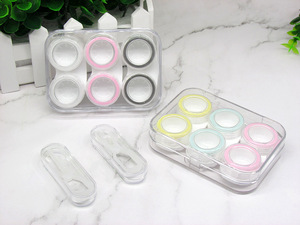 Mini set with contact lens cases ZZ300, 3pcs