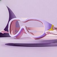 Swimming waterproof anti-fog goggles for kids (3-15 years), with earplugs, YK-YZW-YJ3023-YU