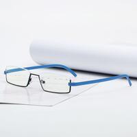 Plastic nylor eyeglasses with/without case, diopters from +1.00 to +4.00, not centered 