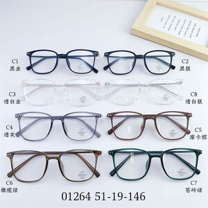 Оправа гибридная, металл + TR90, линзы с Blue Block покрытием SANTA 01264