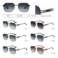 Polarized metal sunglasses Leke S33155