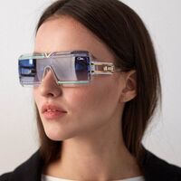 Пластиковые солнцезащитные очки в стиле ретро Elit LH175-EL