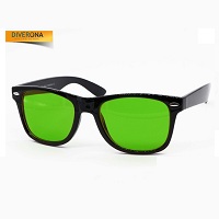 Как зелёные очки помогают при глаукоме?