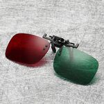 3D-очки трехмерная красная и зеленая насадка (клипон) для трехмерных фильмов, компьютера и телевидения