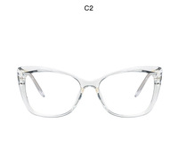 Plastic frames for glasses TR90+CA material (flex hinges) with Blue ray Cut FCS2001