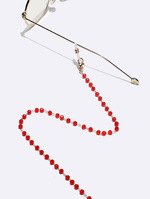 Цепочка для очков с бусинами и кристаллами GL1330