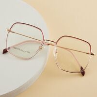 Combined frame (metal + TR90) or glasses with blue light protection, with spring hinges FA87175