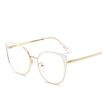 Metal glasses with blue light and UV protection 9709-GT