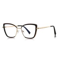 Оправа женская металлическая + пластик TR90, линзы-блюблокеры с защитой от ультрафиолета и синего света More FCS3152