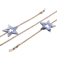 Цепочка для очков из сердец GL1234