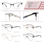 Оправа металлическая с флексом LE8811-DA