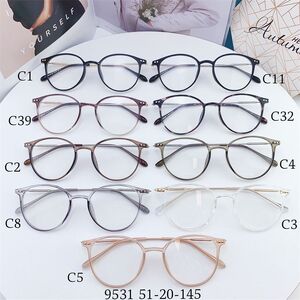 Оправа гибридная, металл + TR90, линзы с Blue Block покрытием SANTA 9531