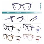 Оправа комбинированная, ацетат + металл, с флексом Big City JB6008