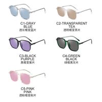 Очки пластиковые TR90 фотохромные с защитой от синего света 9721-2-GT