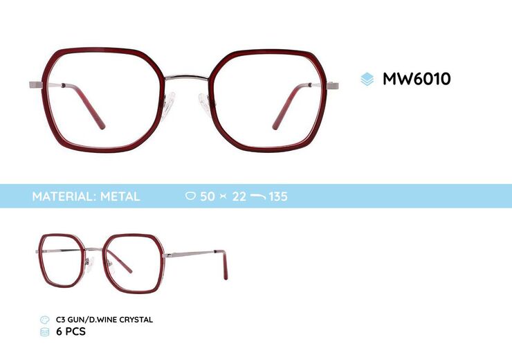 Оправа металлическая MW6010