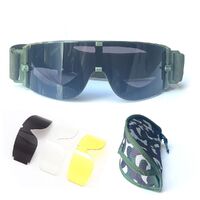 Очки защитные противоударные тактические ночного видения DXGSX800-DX