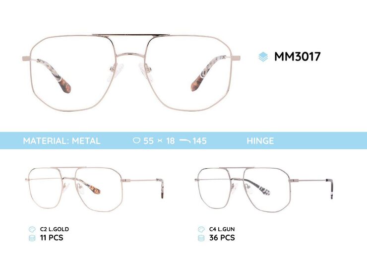 Оправа металлическая MM3017
