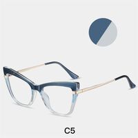 TR90 plastic frame or glasses with blue light protection, with spring hinges FA87245