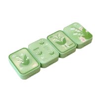 Kit for soft contact lenses XY5065绿盒花