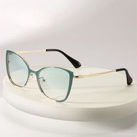 Солнцезащитные металлические очки с защитой UV400 9713-2-GT