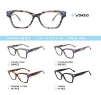 Plastic acetate eyeglasses frame WD4333