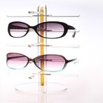 Стойка для очков акриловая настольная на 3 / 4 / 5 мест U001