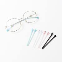 Silicone glasses sleeves B13, length 74 mm, round hole Ø1.4 mm (price for a  pair)