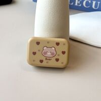 Мини-набор для мягких контактных линз  A118-17奶茶爱心熊头