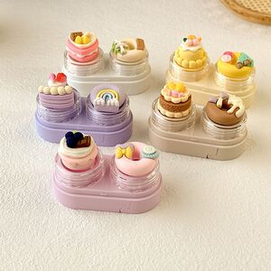 Mini soft contact lens kit retractable W-CT12蛋糕款