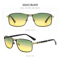 Очки металлические фотохромные с защитой от синего света 2871-GT