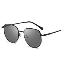 Очки металлические фотохромные с защитой от синего света 9676-GT