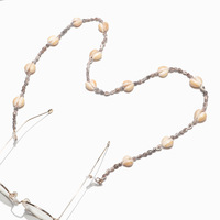 Металлическая цепочка для очков с ракушками GL1107