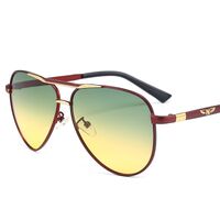 Очки металлические фотохромные с защитой от синего света 2870-GT